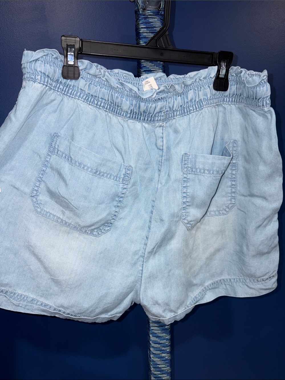 Nicole Miller- Lyocell Paperbag Waist Shorts – Size Large - Picture 5 of 13